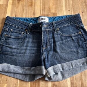 Paige Women's Denim Shorts - Blue